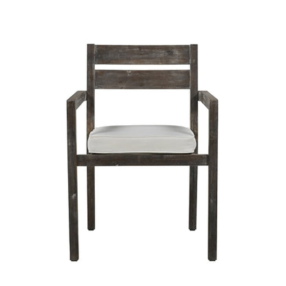 LuneluX_Home - Premium Hardwood Style Outdoor Dining Set Grey